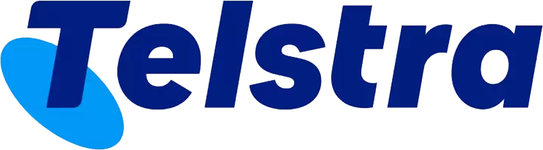 Telstra logo.