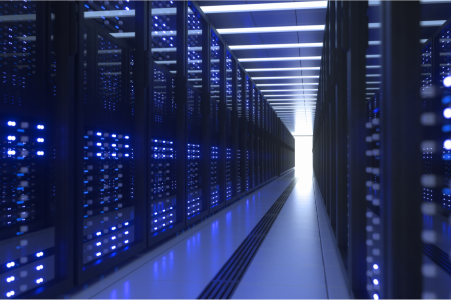 Server room.